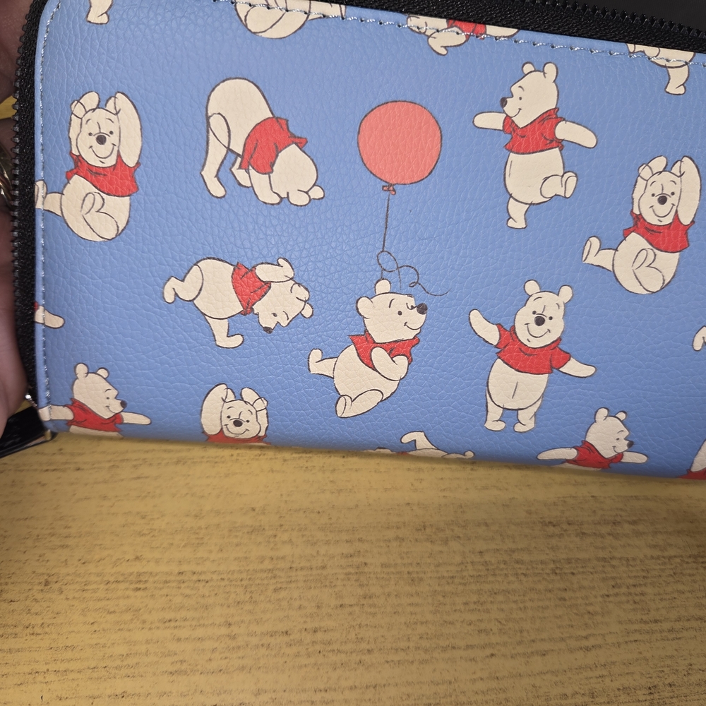 Disney Winnie the Pooh Blue Wallet - Picture 2 of 7